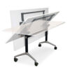 Gregory Flip Table - Folding Table - showing transition