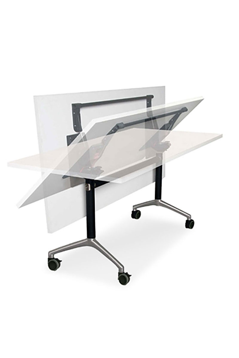 Gregory Flip Table - Folding Table - showing transition