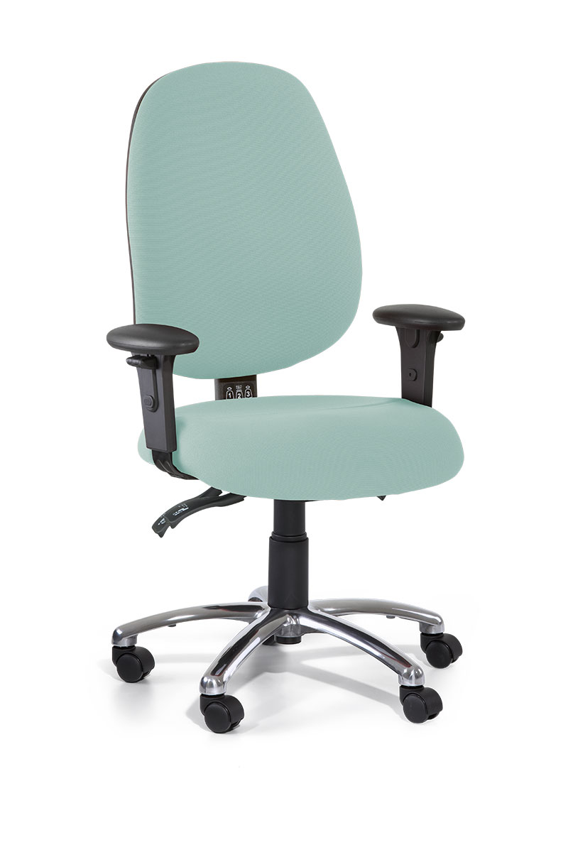 Gregory Inca Extra High Back Large Seat with arms and aluminium base