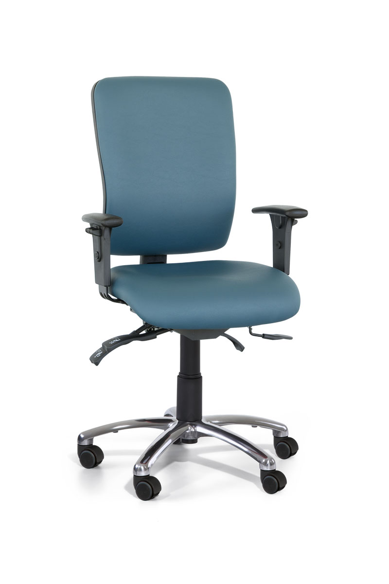 Gregory Medical Boxta High Back, Medium Seat with arms (Product Code: MBO-HM-W-A)