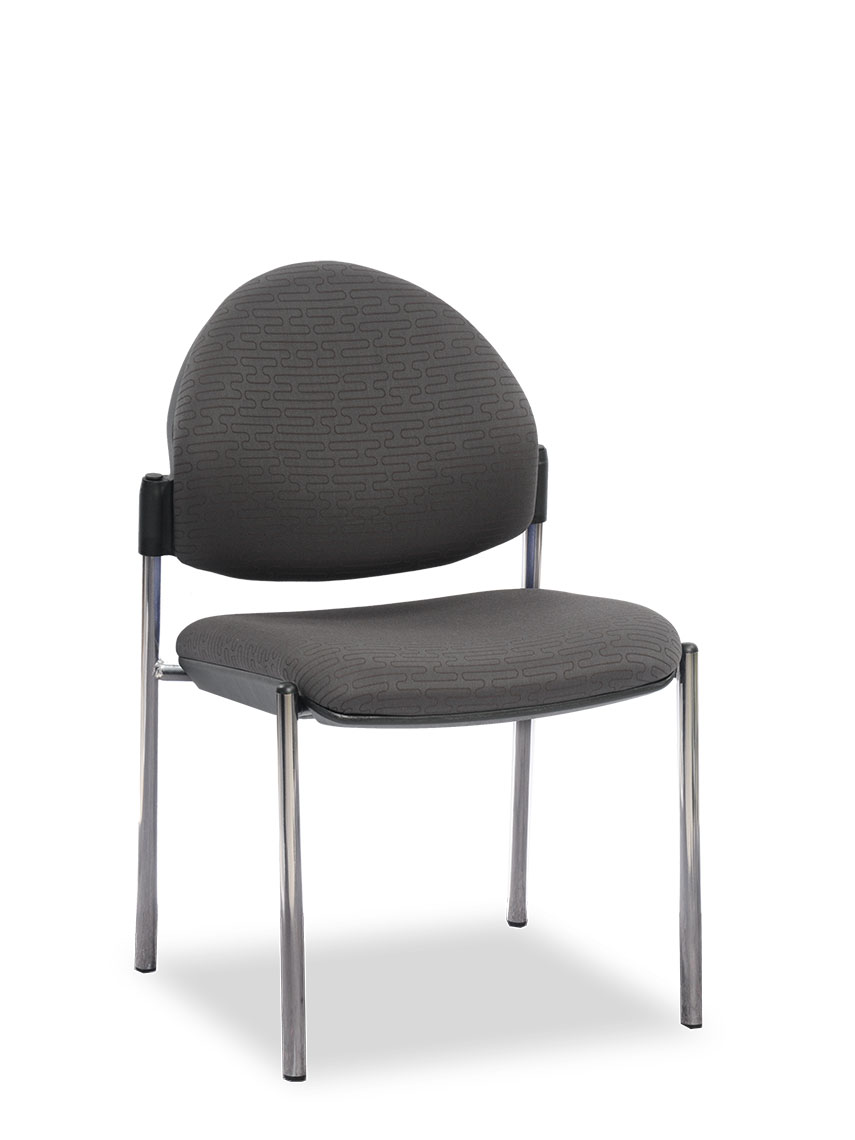 Gregory Olympic Visitor Chair - Round Back, 4 Leg