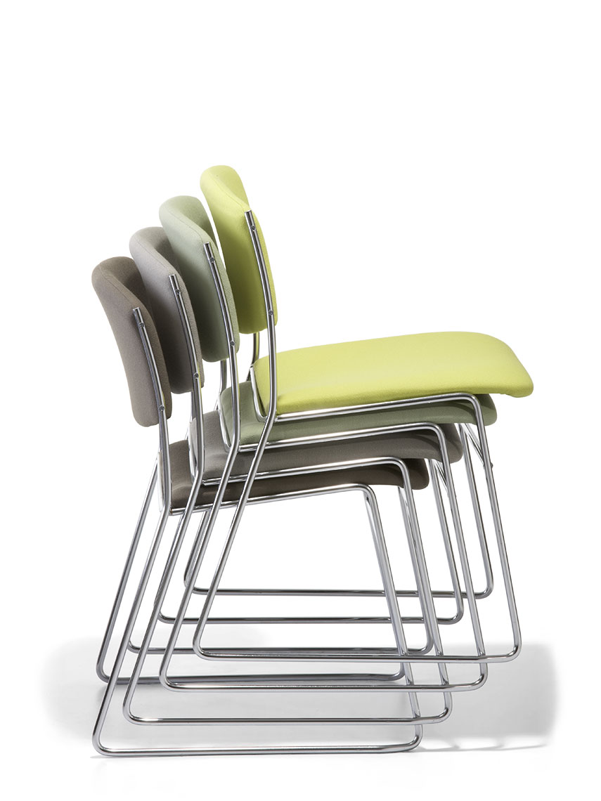 Gregory Stewart Visitor Chair Stack