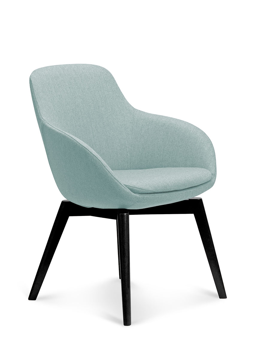 Gregory Volve Timber 4 Leg Chair