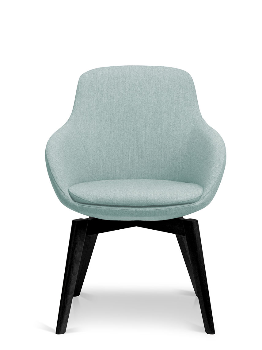 Gregory Volve Timber 4 Leg Chair