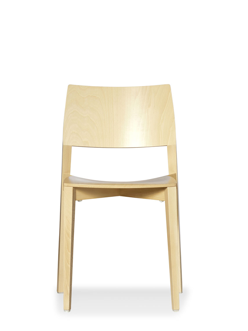Gregory Battista Timber Visitor Chair