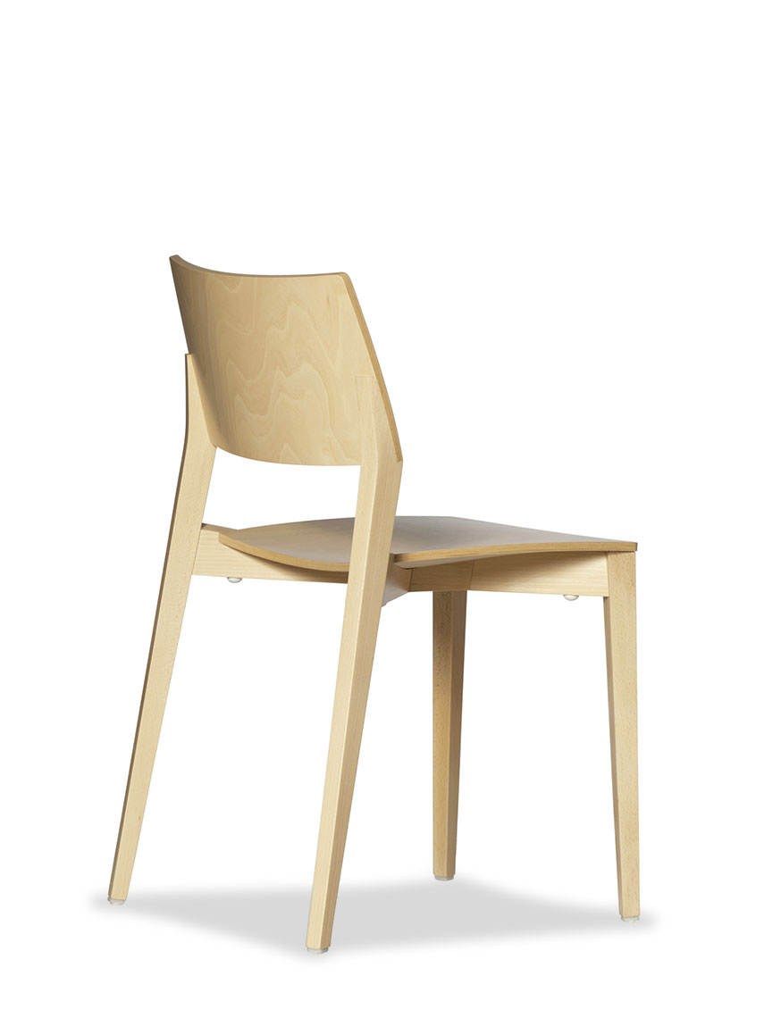 Gregory Battista Timber Visitor Chair