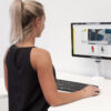 Gregory Shoulder Support Sit Stand Desk InSitu