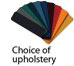 Choice of upholstery