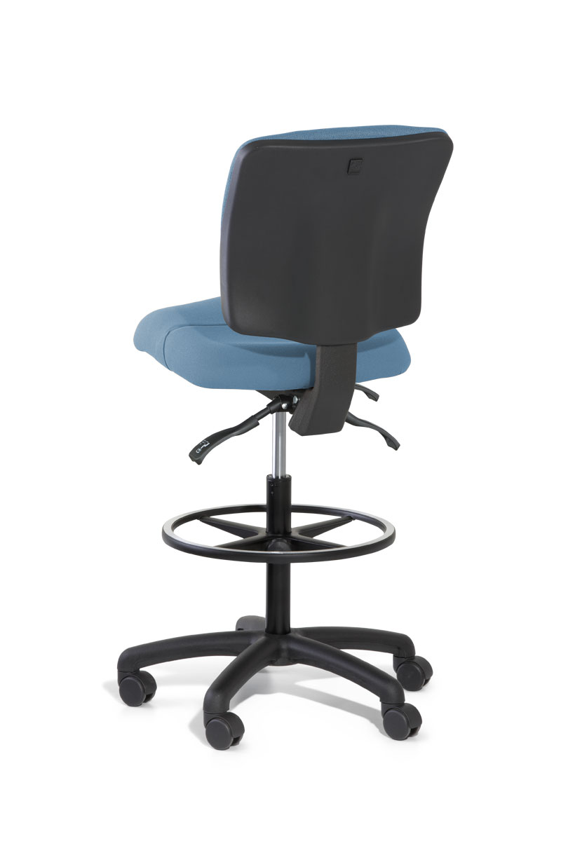 Gregory Boxta Drafting Chair - Medium Back Medium Seat