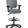 Gregory Scope Drafting Chair - Medium Back Medium Seat with arms