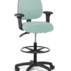 Gregory Inca Drafting Chair - Medium Back Medium Seat with arms