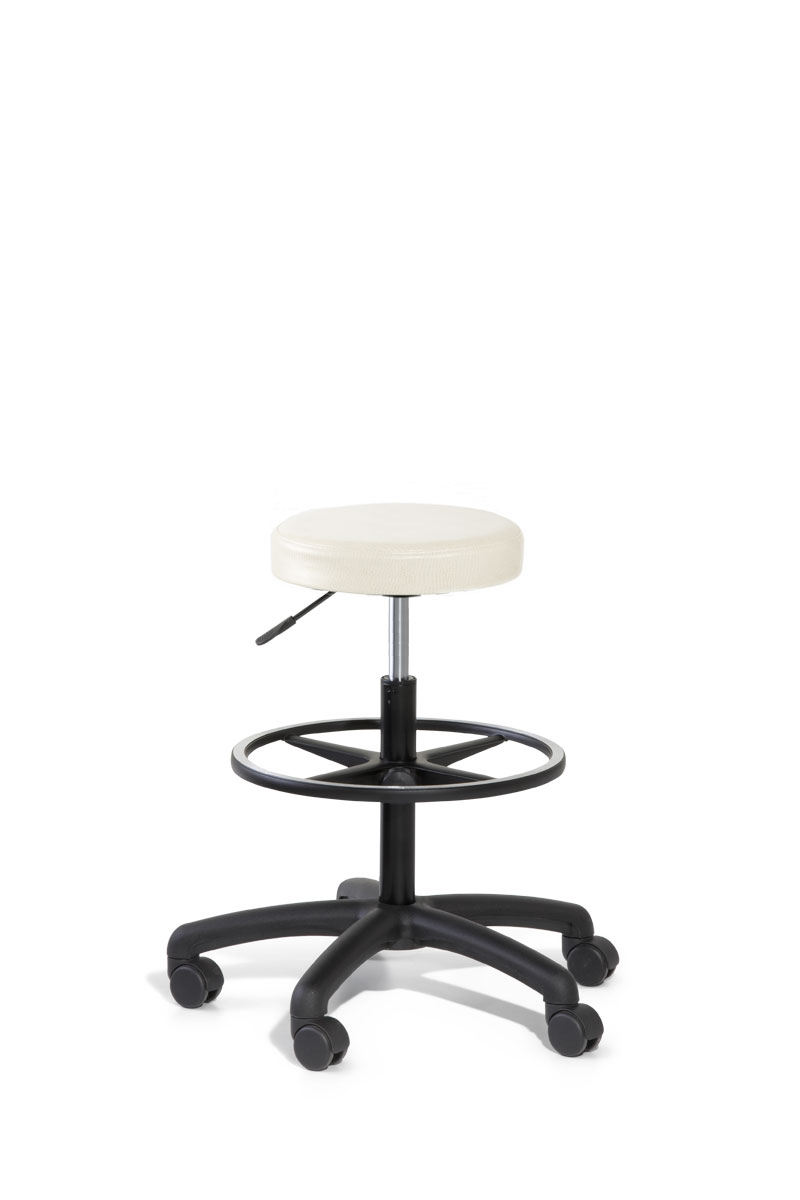 Gregory Round Stool with drafting footring KU1000HN